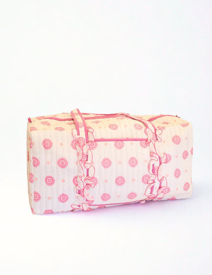 Women's Rosette Large Duffle Bag
