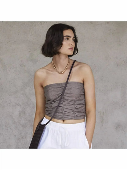 Yerse - Draped Camisole Top - Rack Hunt