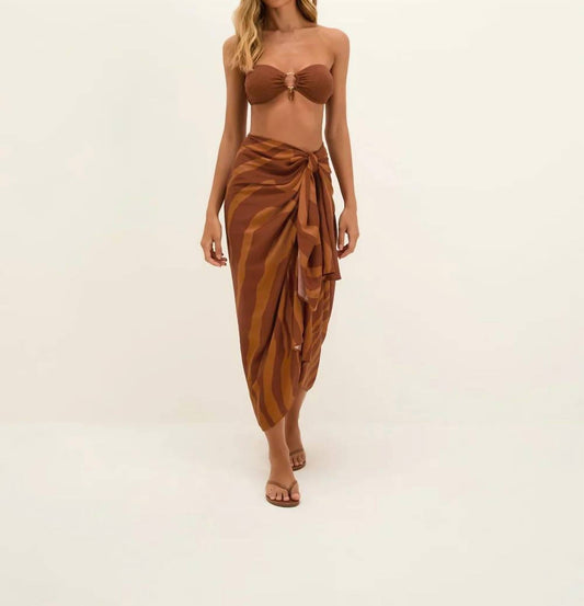 Sundown Printed Sarong