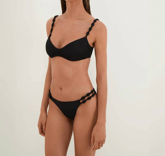 Alexa Vivian Bralette Bikini Top And Beaded Bottom Set