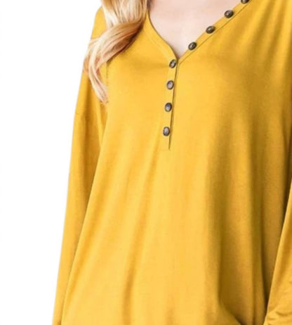 Long Sleeve Top - Plus