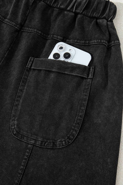 Hannah Mineral Washed Cargo Pants