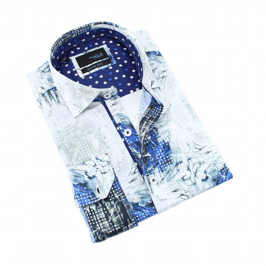 Fade Floral Button Down Shirt