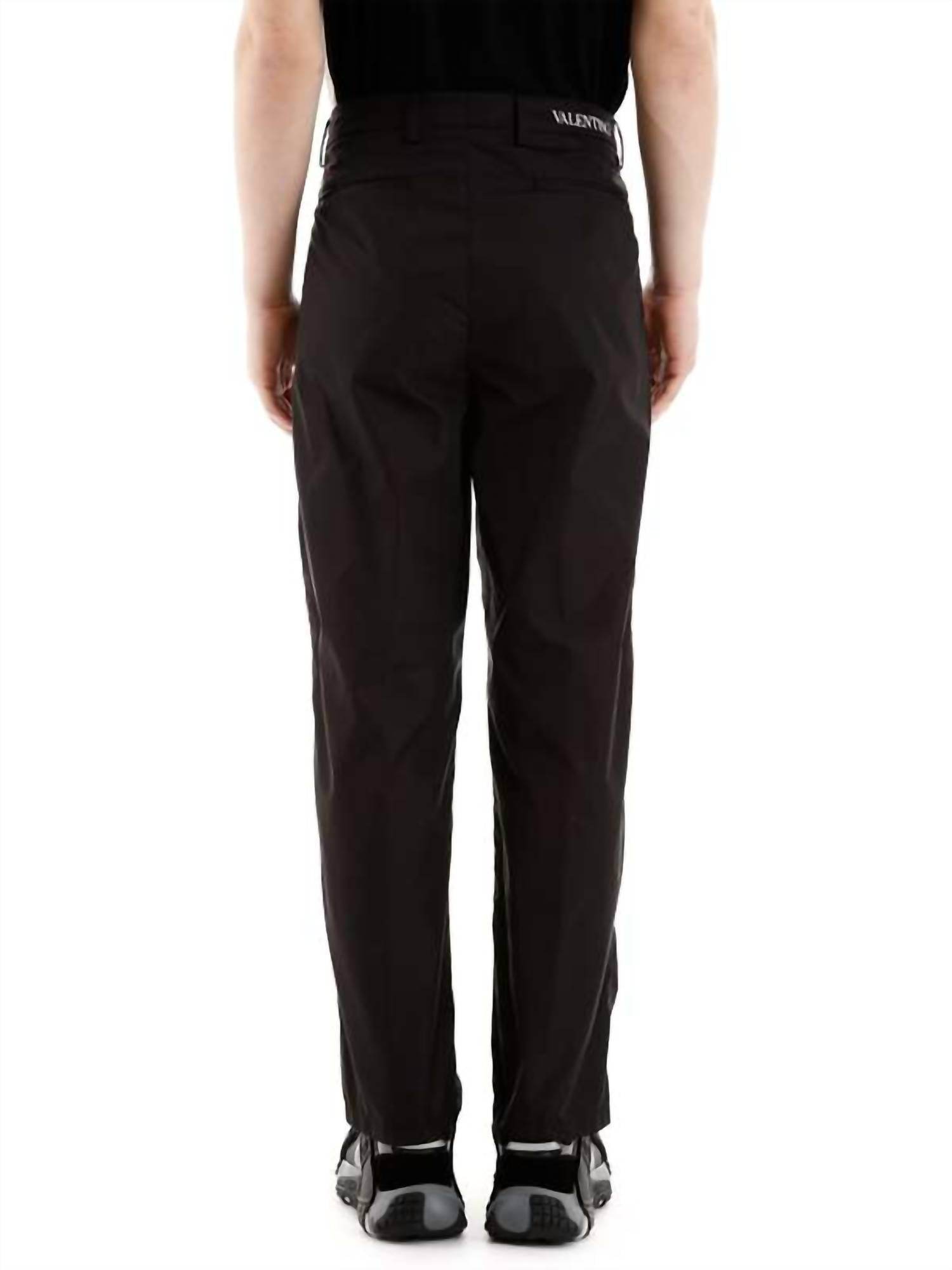 Valentino - Waist Logo Print Nylon Pants - Rack Hunt