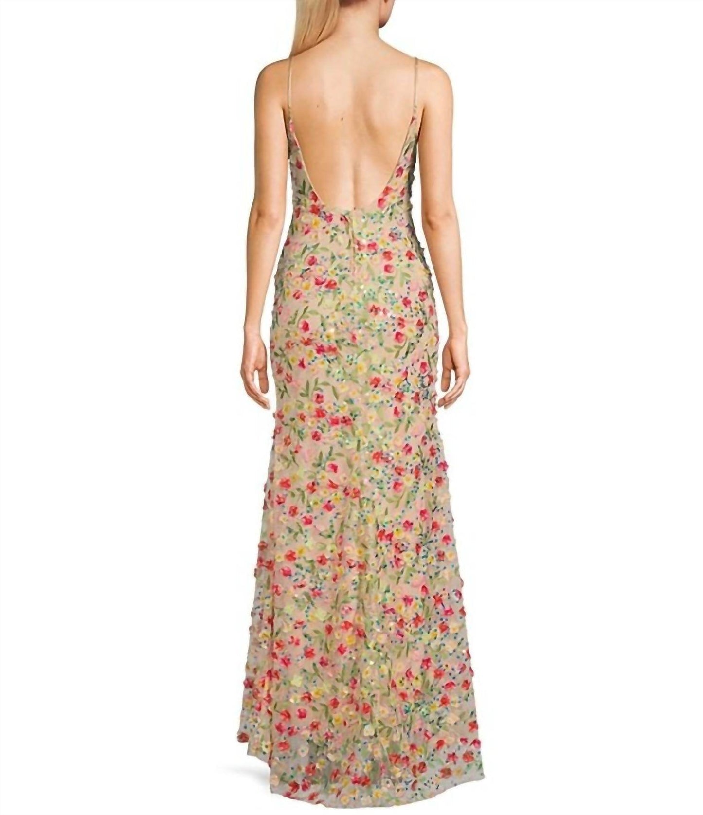 Honey and Rosie - 3d Floral Sequin Dress - Rack Hunt -