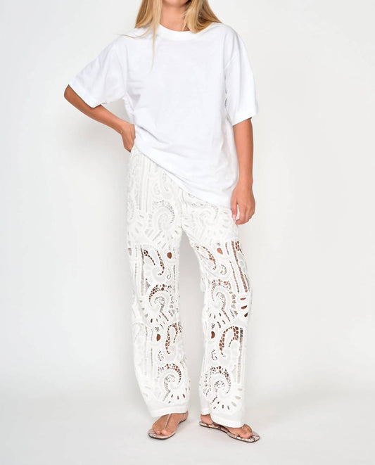 Gemini Embroidered Pant
