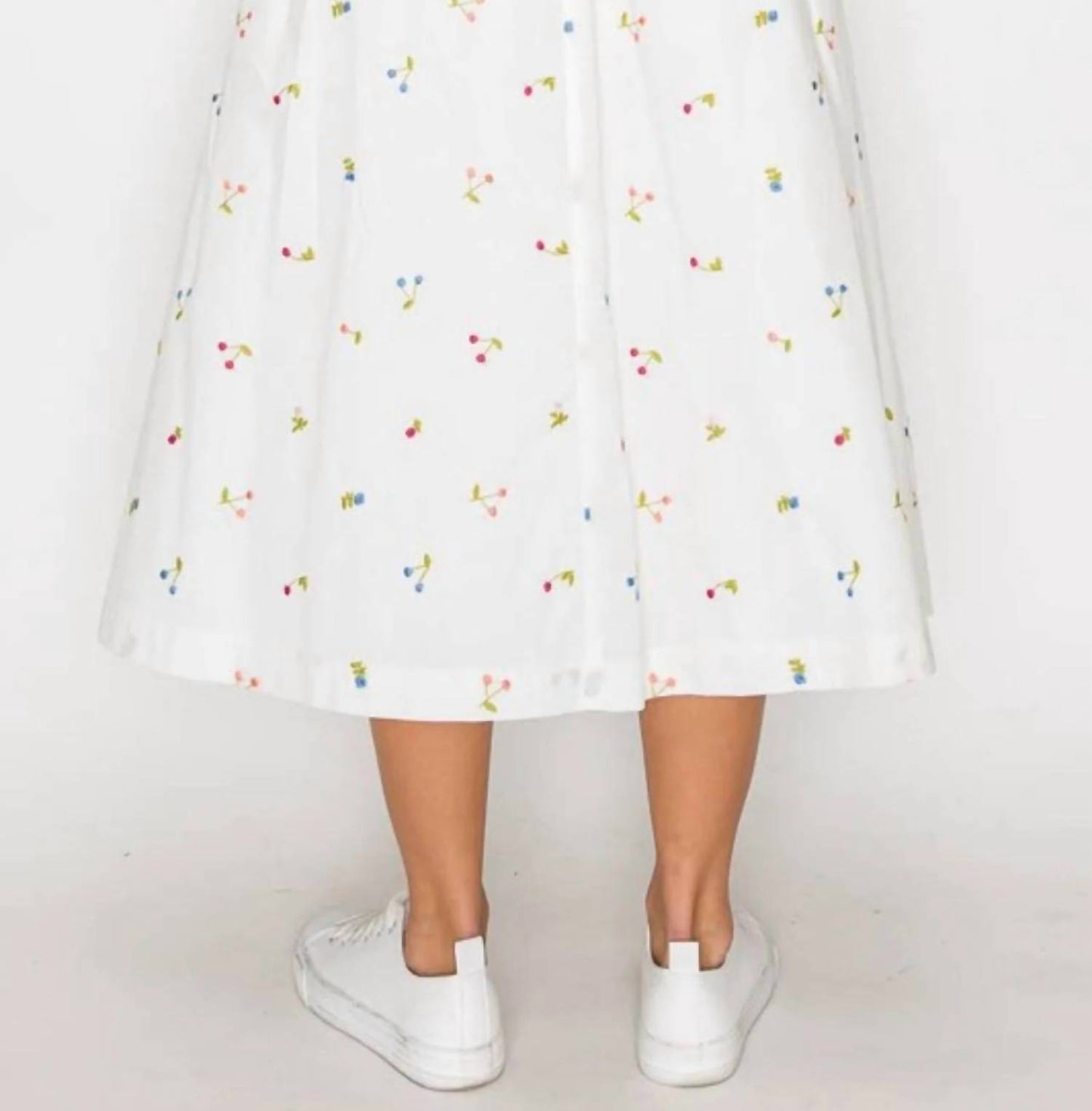 Embroidery Full Skirt