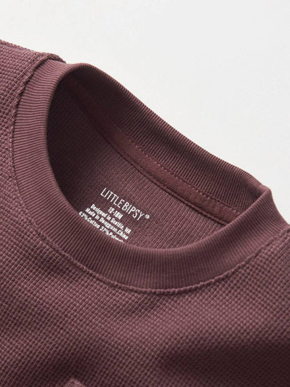 Boys Waffle Top