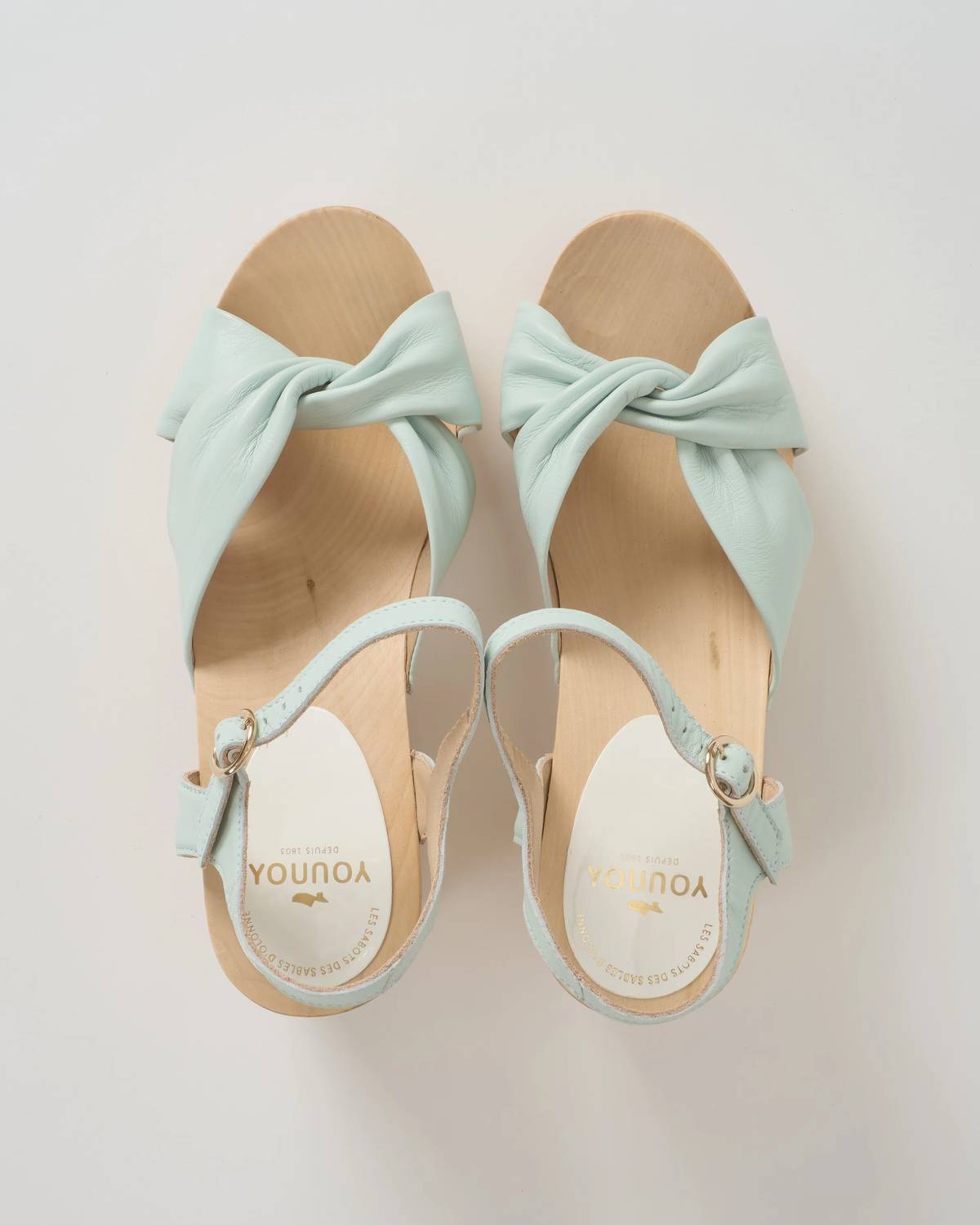 Women's Yelda Mid Heel Clog Sandal