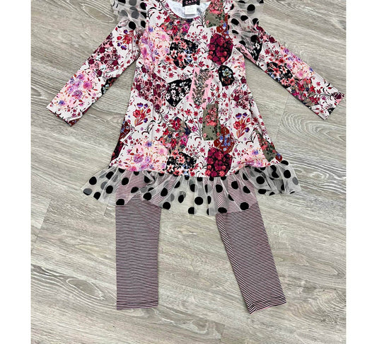 Zaza Couture - Girl's Patchwork Tunic Set - Rack Hunt -