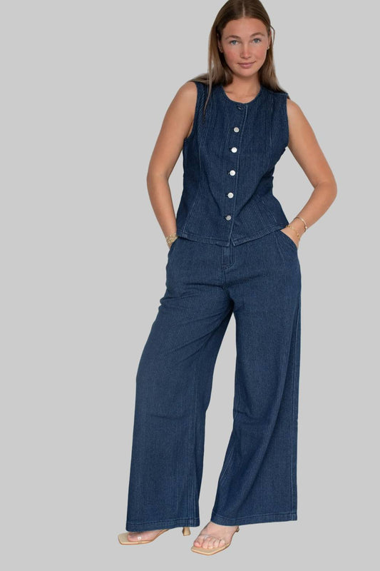 Sebastien Wide Leg Jeans