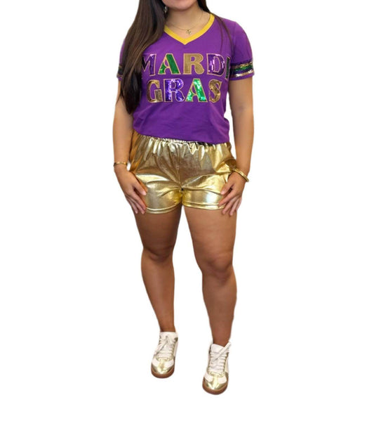 SongLily - Mardi Gras Tee - Rack Hunt -