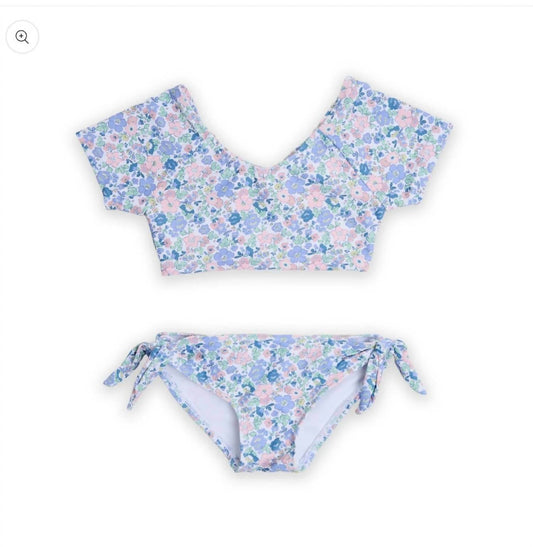 Chiltern Lane - Girl's Lottie Short Sleeve Rashguard - Rack Hunt -