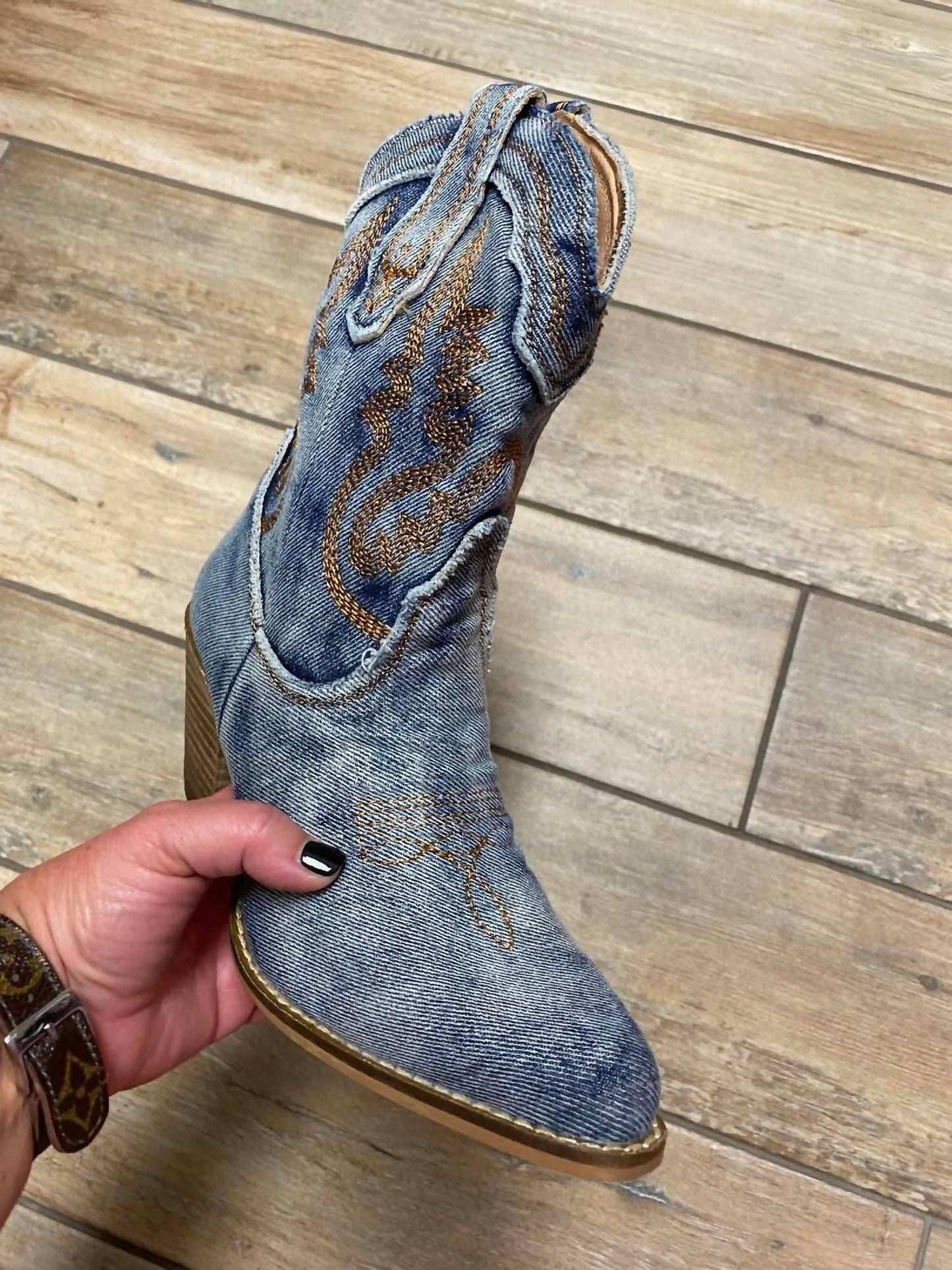 ARider - Women's Denim Booties - Rack Hunt