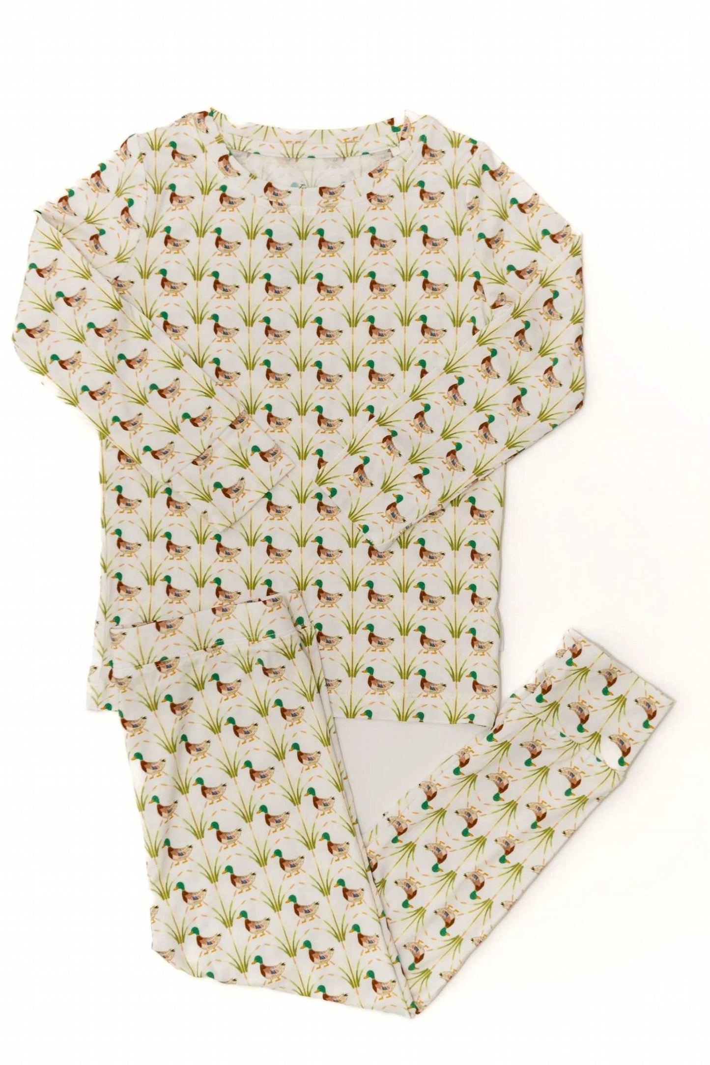 Kids Ducks Bamboo Pajama Set