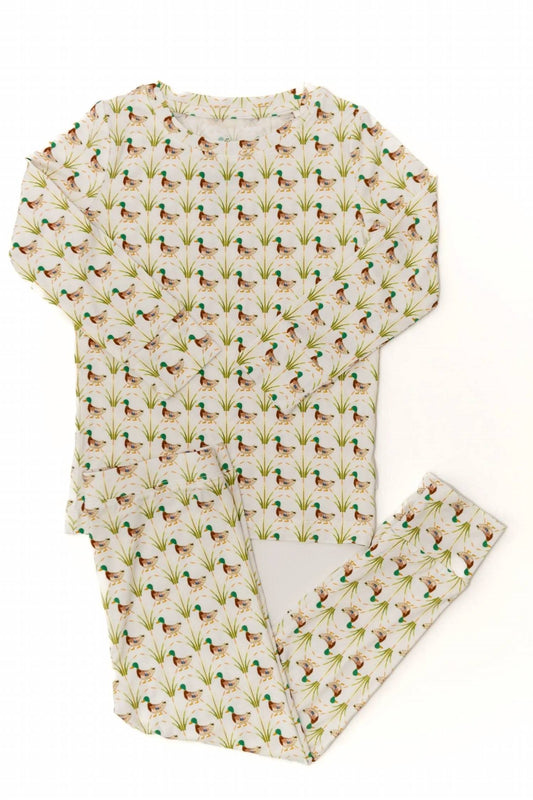 Kids Ducks Bamboo Pajama Set