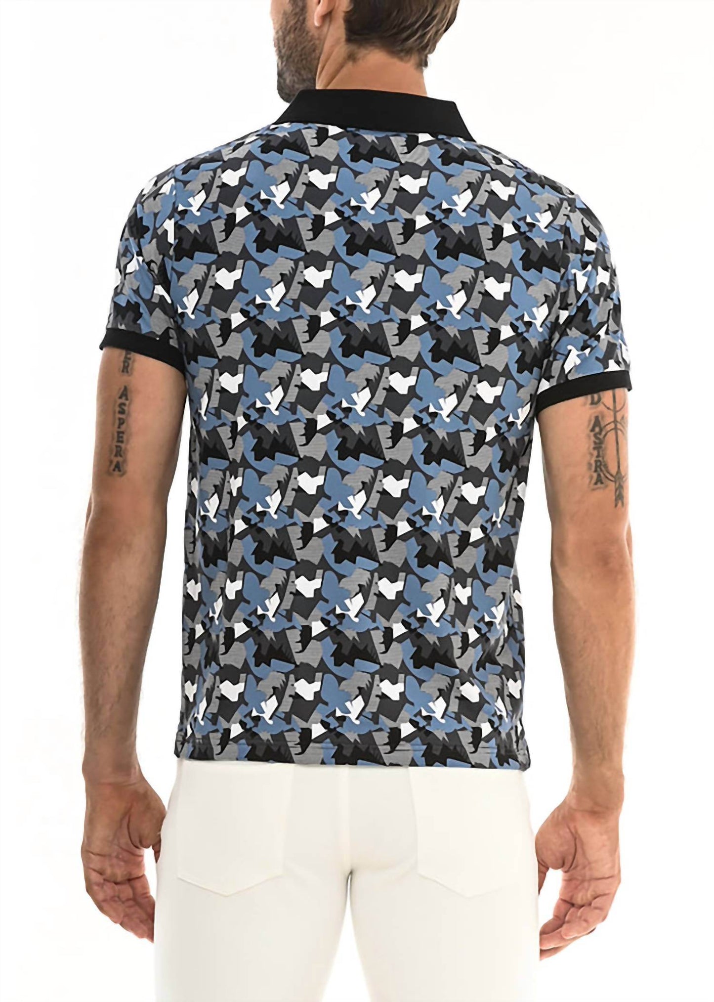 Postmarc - Geo Camo Polo Shirt - Rack Hunt