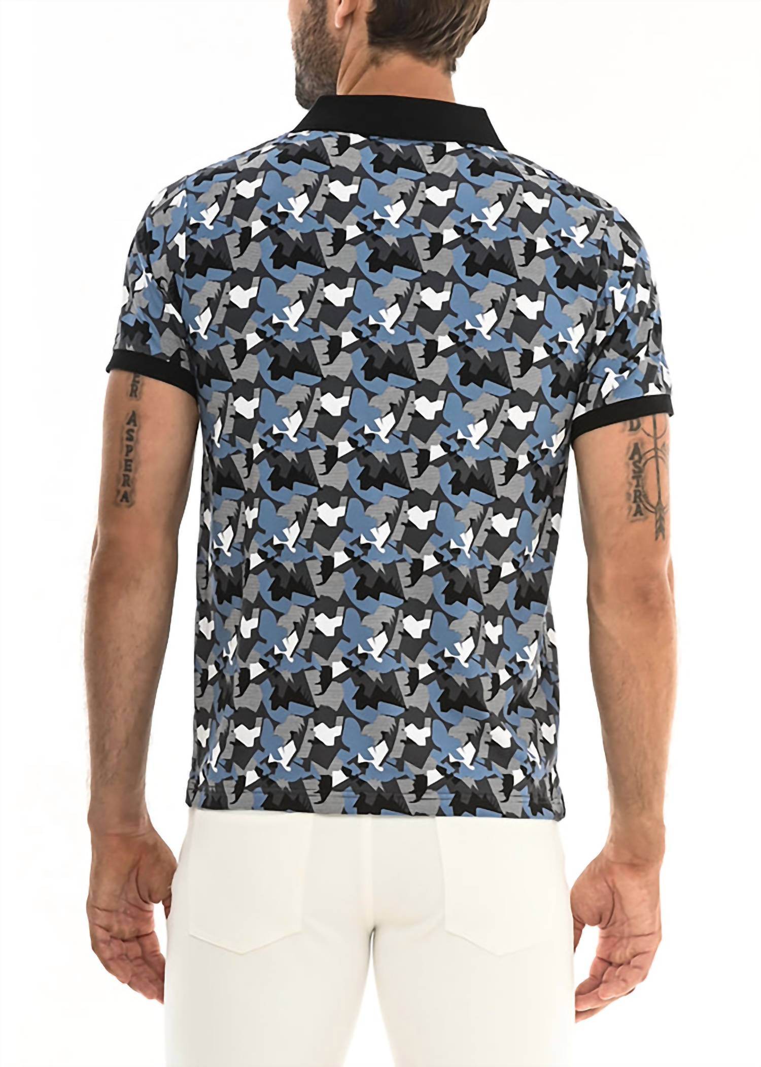 Postmarc - Geo Camo Polo Shirt - Rack Hunt