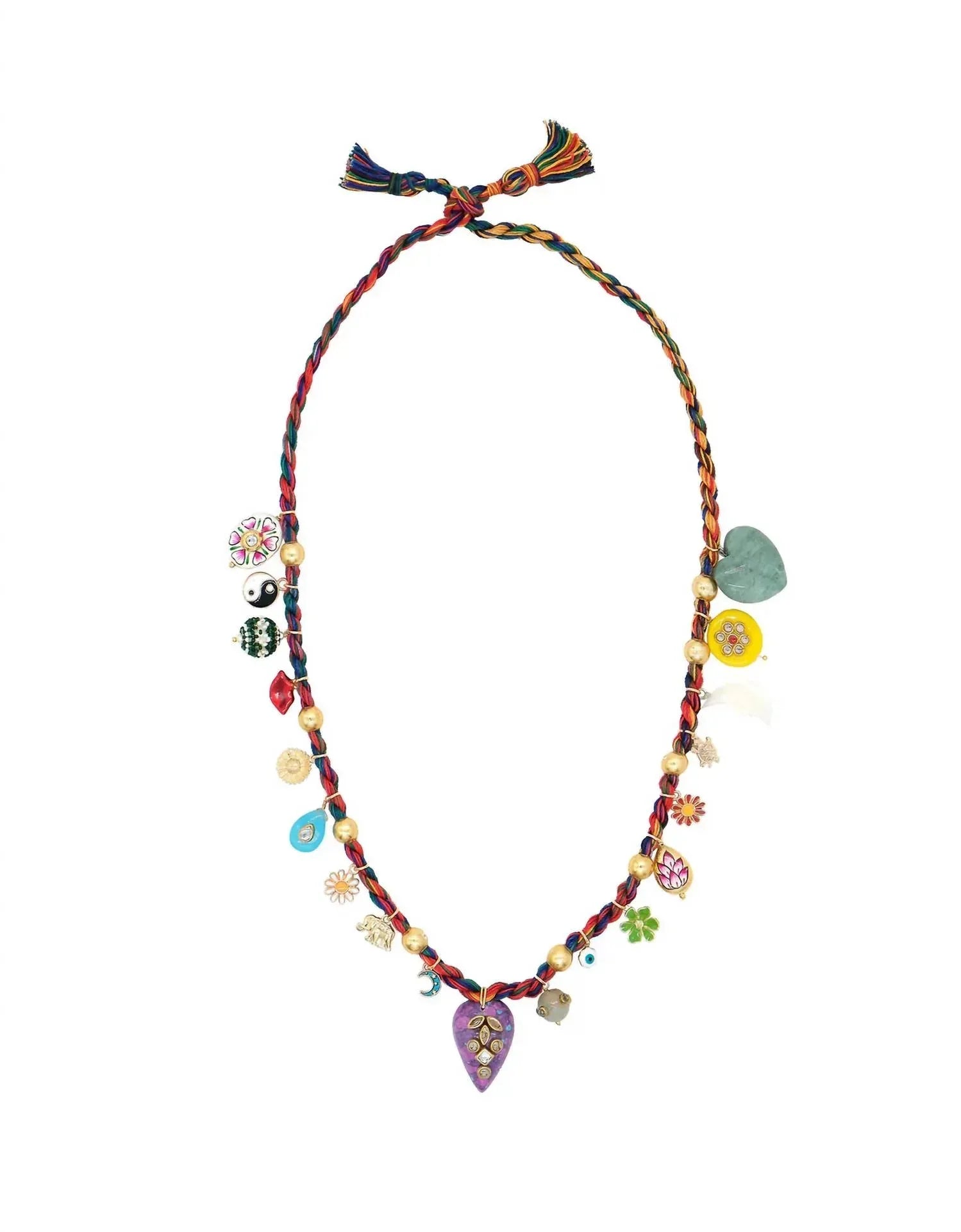 MONOKI - Women's Grigri Joy Heart Necklace - Rack Hunt