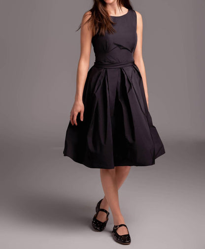 Taffeta Midi Dress
