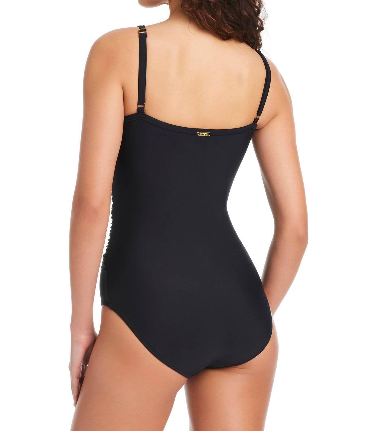 Beyond Control - Textured Solids Sculpting One Piece Swimsuit - Rack Hunt -