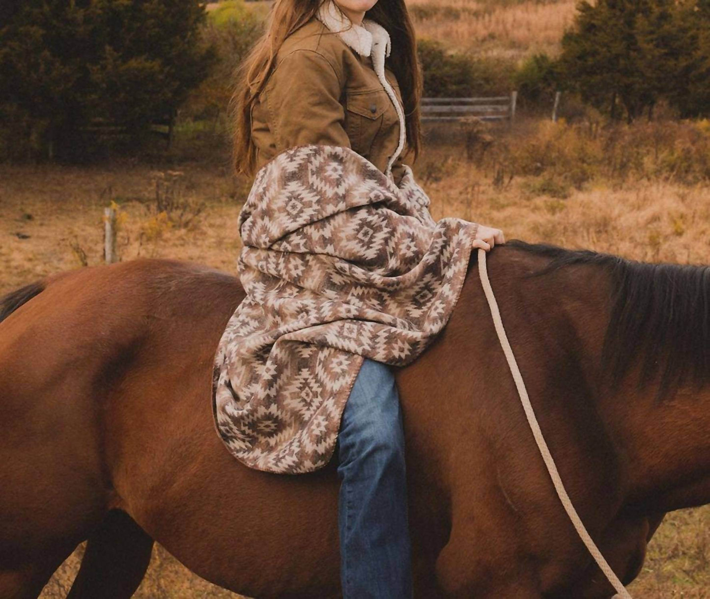 HiEnd Accents - Mesa Wool Blend Blanket - Rack Hunt -