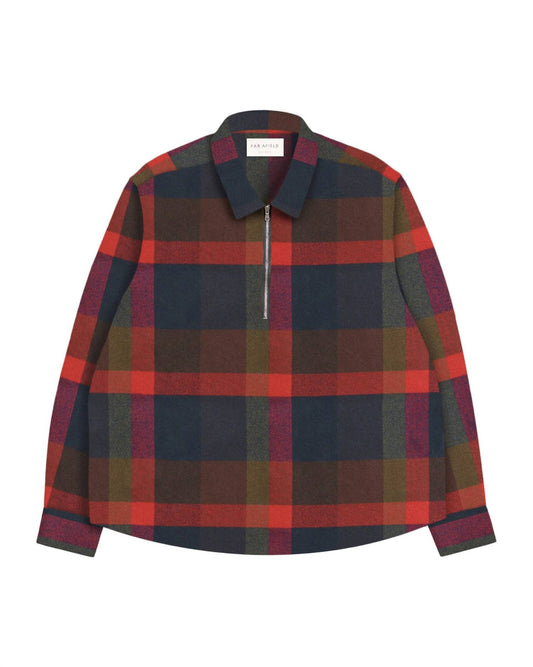 Men's Half-zip Day Flannel Shirt