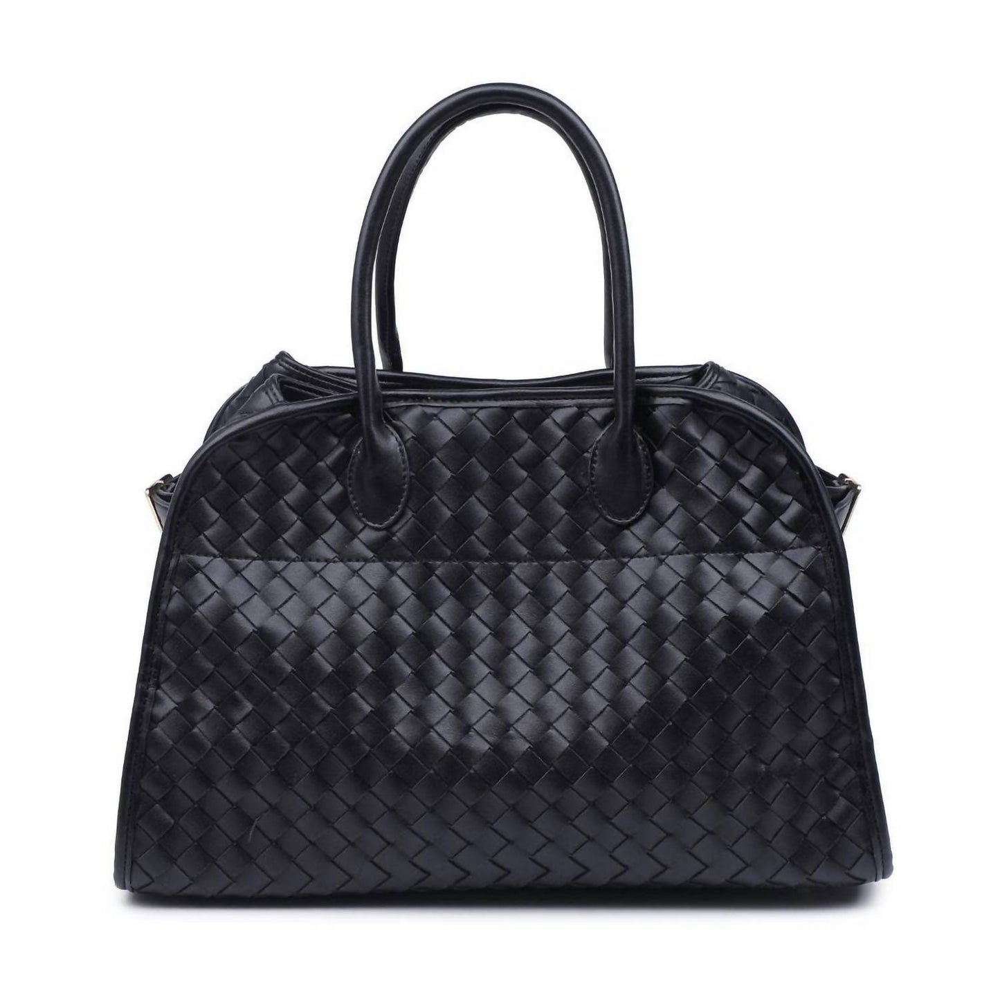 Women's Rhonda Woven Vegan Leather Tote Bag