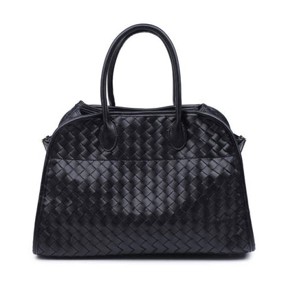 Women's Rhonda Woven Vegan Leather Tote Bag