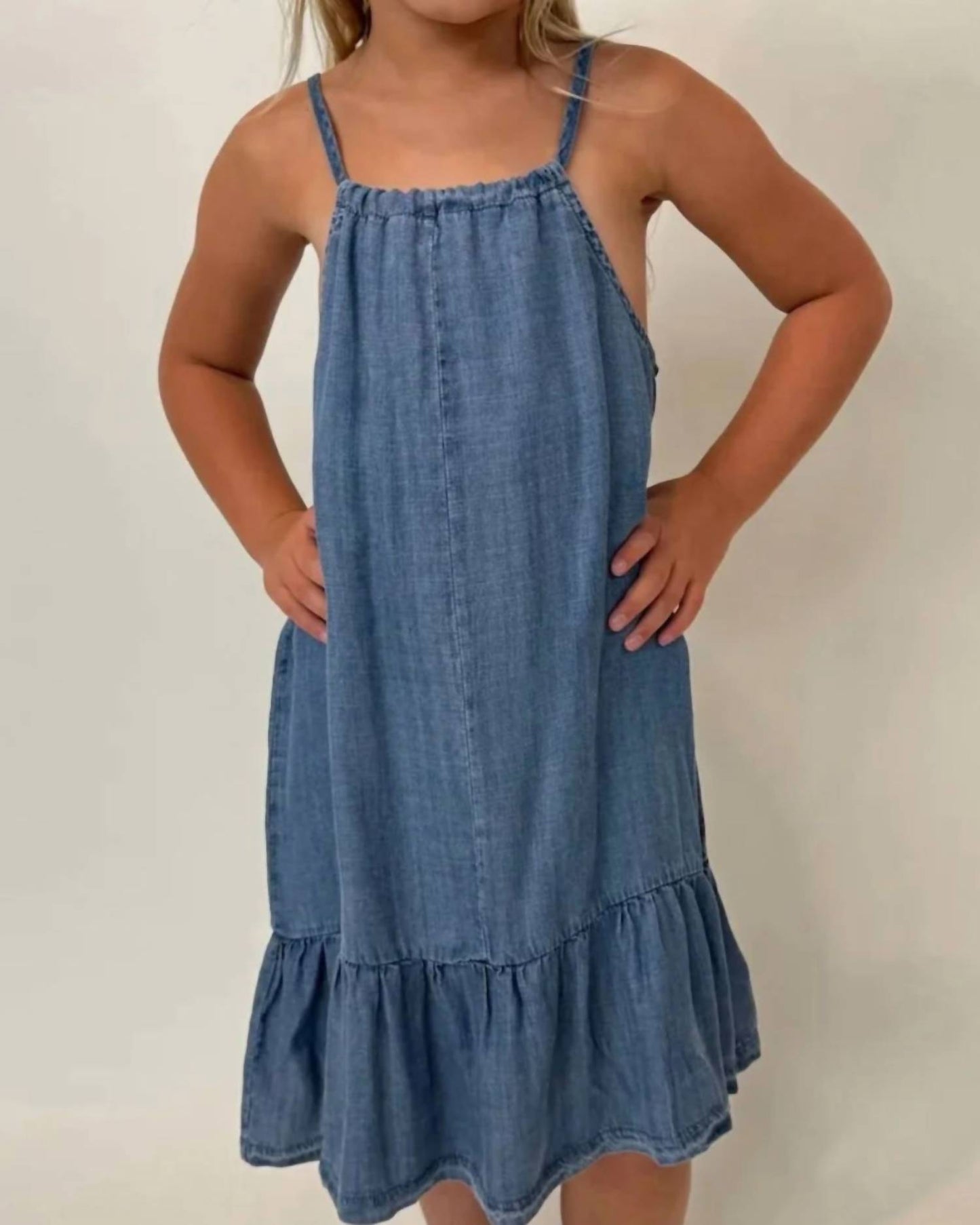 Girls' Denim Dress