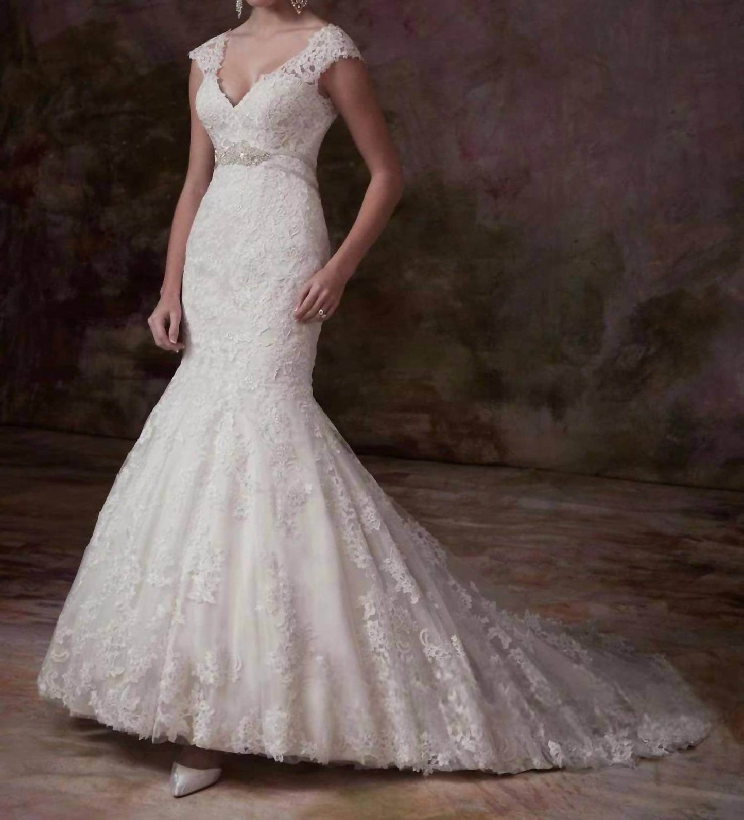 Karelina Sposa - Fit And Flare Wedding Dress - Rack Hunt -