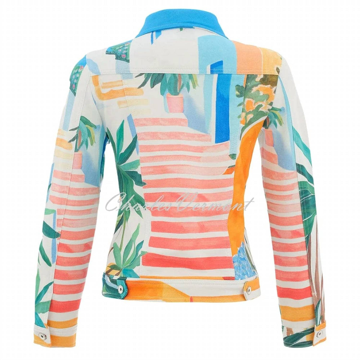 Pots On The Stairs Jean Jacket