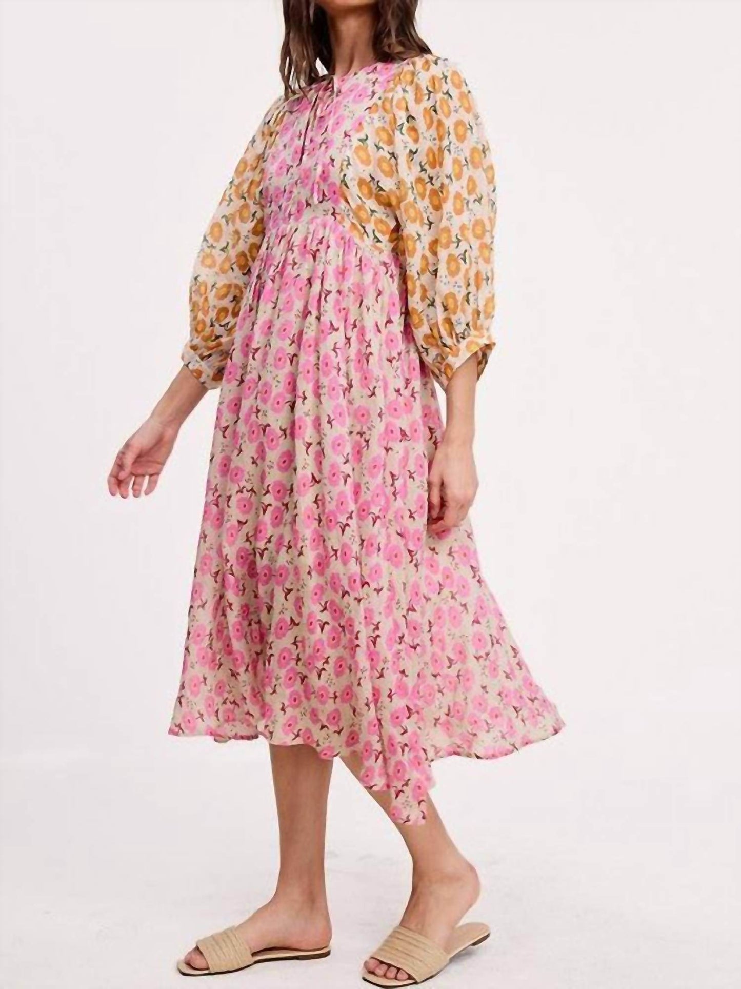 Ultramarine - Payton Blossom Midi Dress - Rack Hunt -