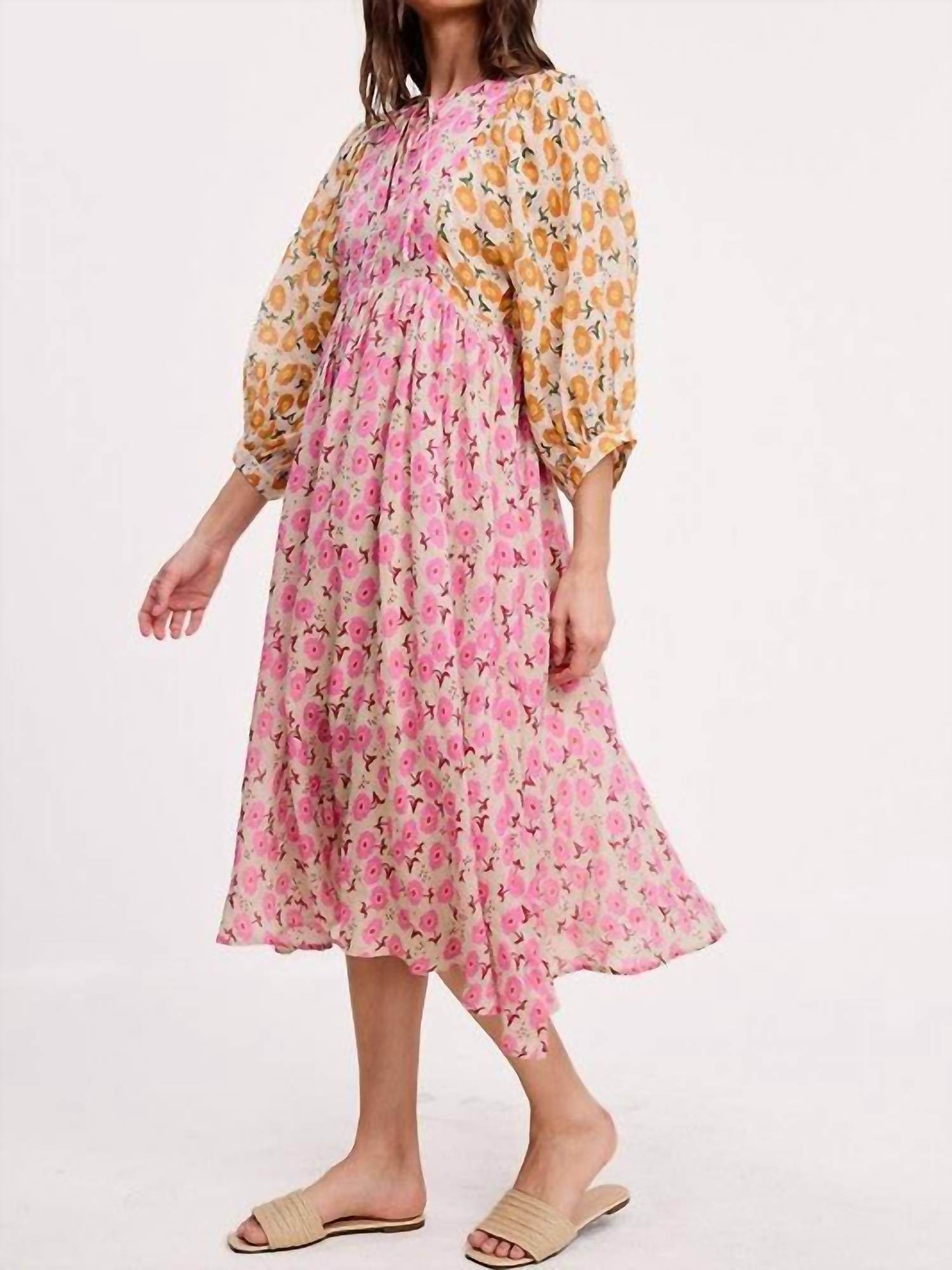 Ultramarine - Payton Blossom Midi Dress - Rack Hunt -