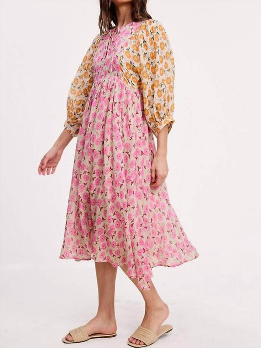 Ultramarine - Payton Blossom Midi Dress - Rack Hunt -