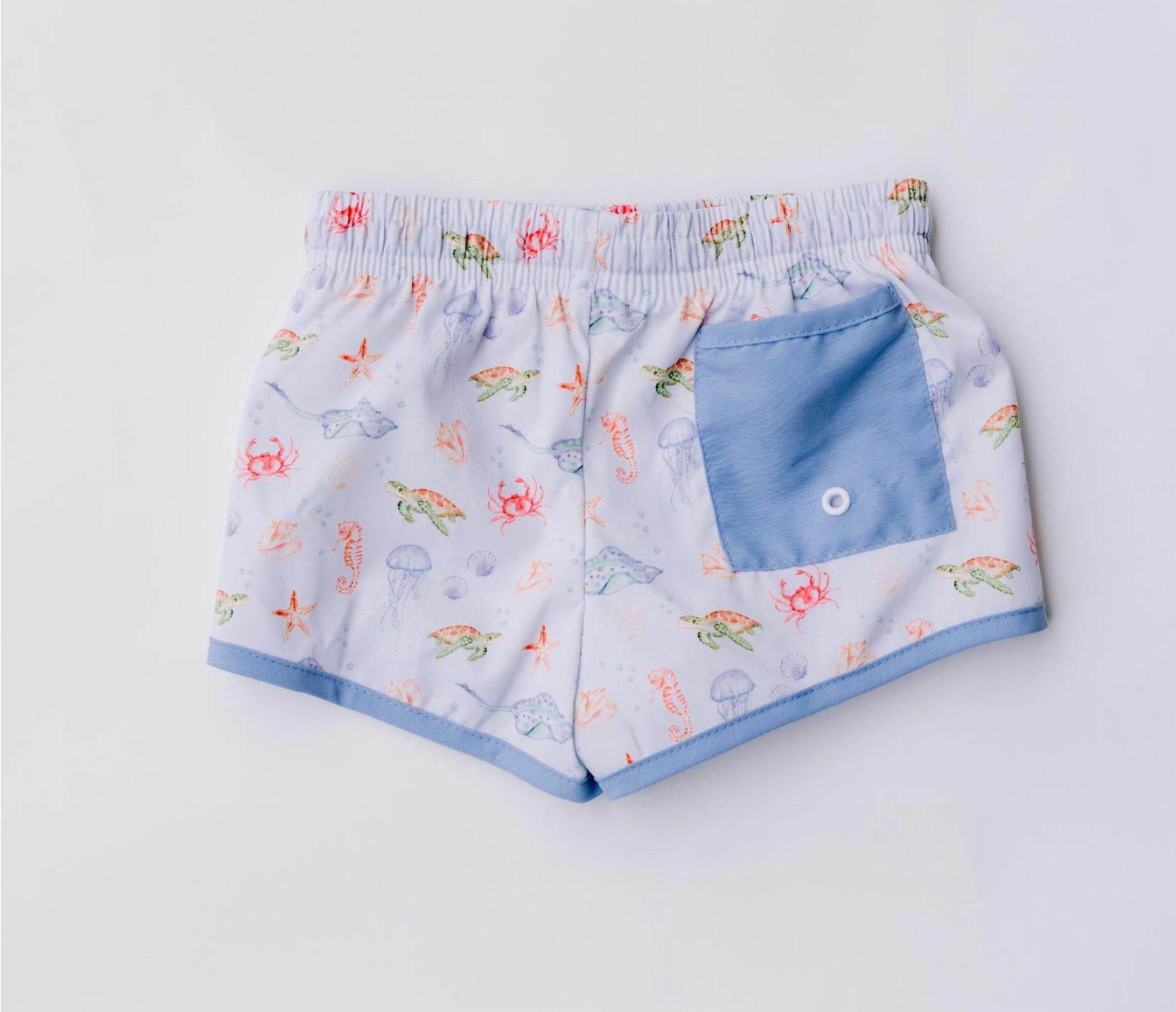 Love, George - Boys Under The Sea Swim Trunks - Rack Hunt -