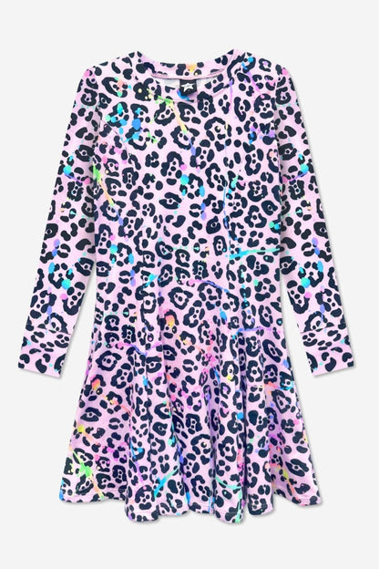 Simply Soft Long Sleeve Twirl Dress