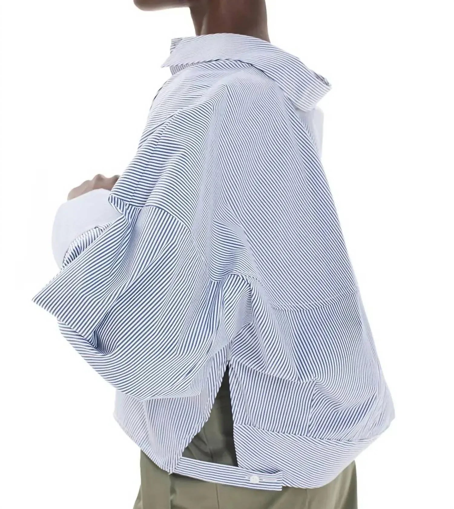 Kourbela - Hydra Times Striped Long Sleeve Button-up Shirt - Rack Hunt