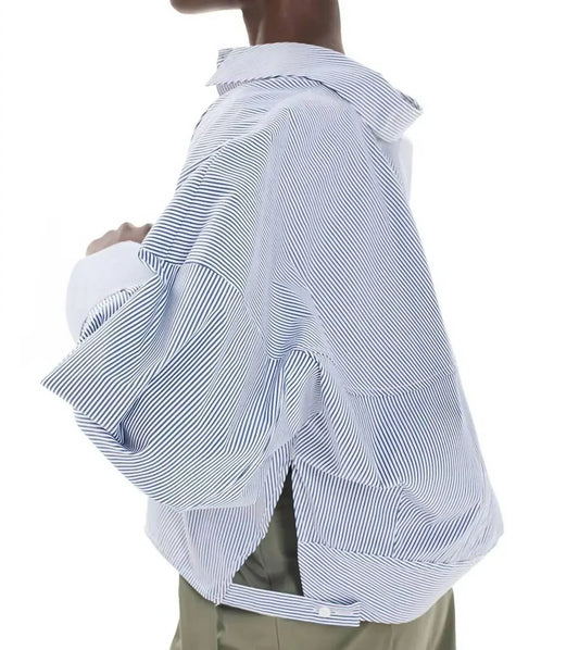Kourbela - Hydra Times Striped Long Sleeve Button-up Shirt - Rack Hunt