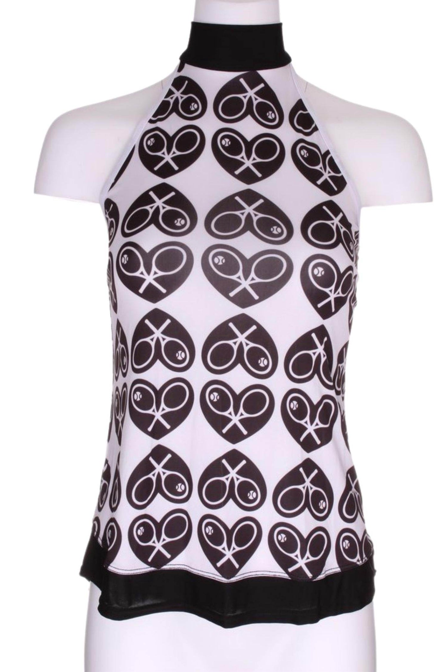 Love Love Tennis - Women's Limited Diamond Halter Top - Rack Hunt