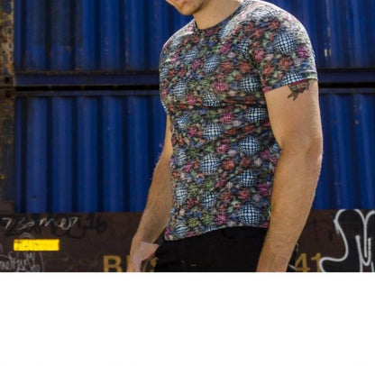 Colored Print T-shirt