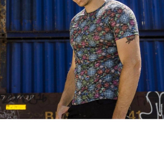 Colored Print T-shirt