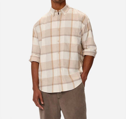 Bern Long Sleeve Plaid Shirt