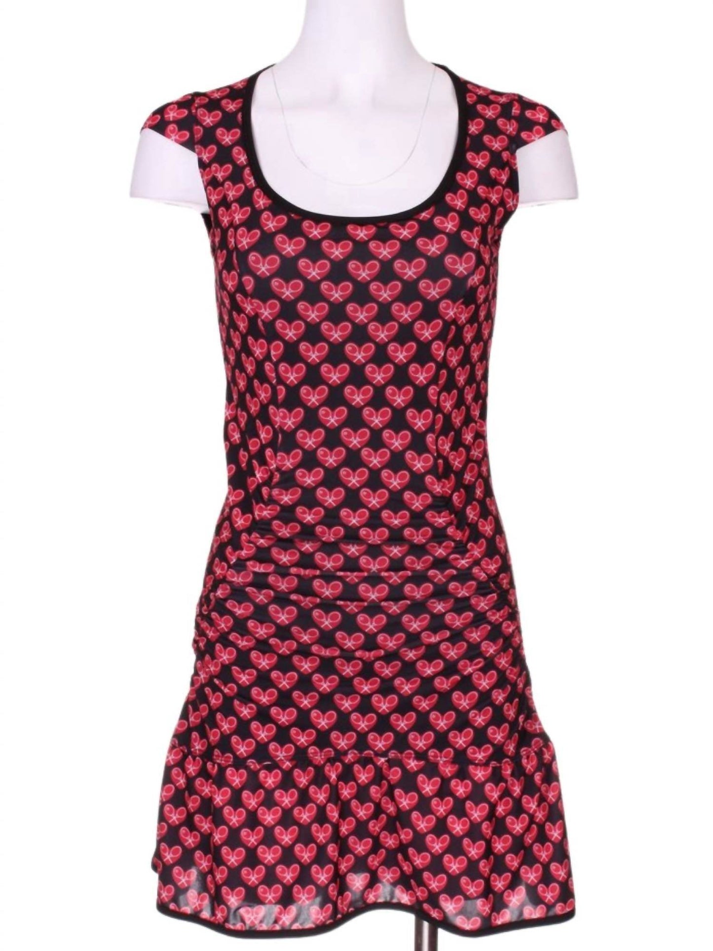 Love Love Tennis - Black Monroe Tennis Dress - Rack Hunt -
