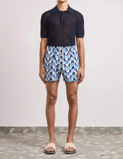 FRESCOBAL CARIOCA - Sport Deserto Print Swim Shorts - Rack Hunt