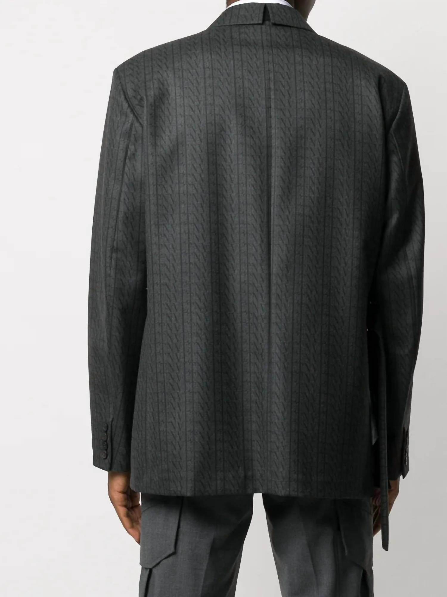 Valentino - Print Single Breasted Blazer - Rack Hunt