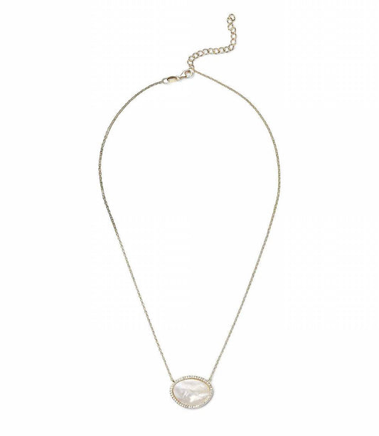 Mother of Pearl Pendant Necklace