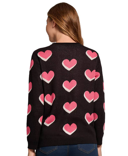 Scatter Heart Crewneck Jones Sweater