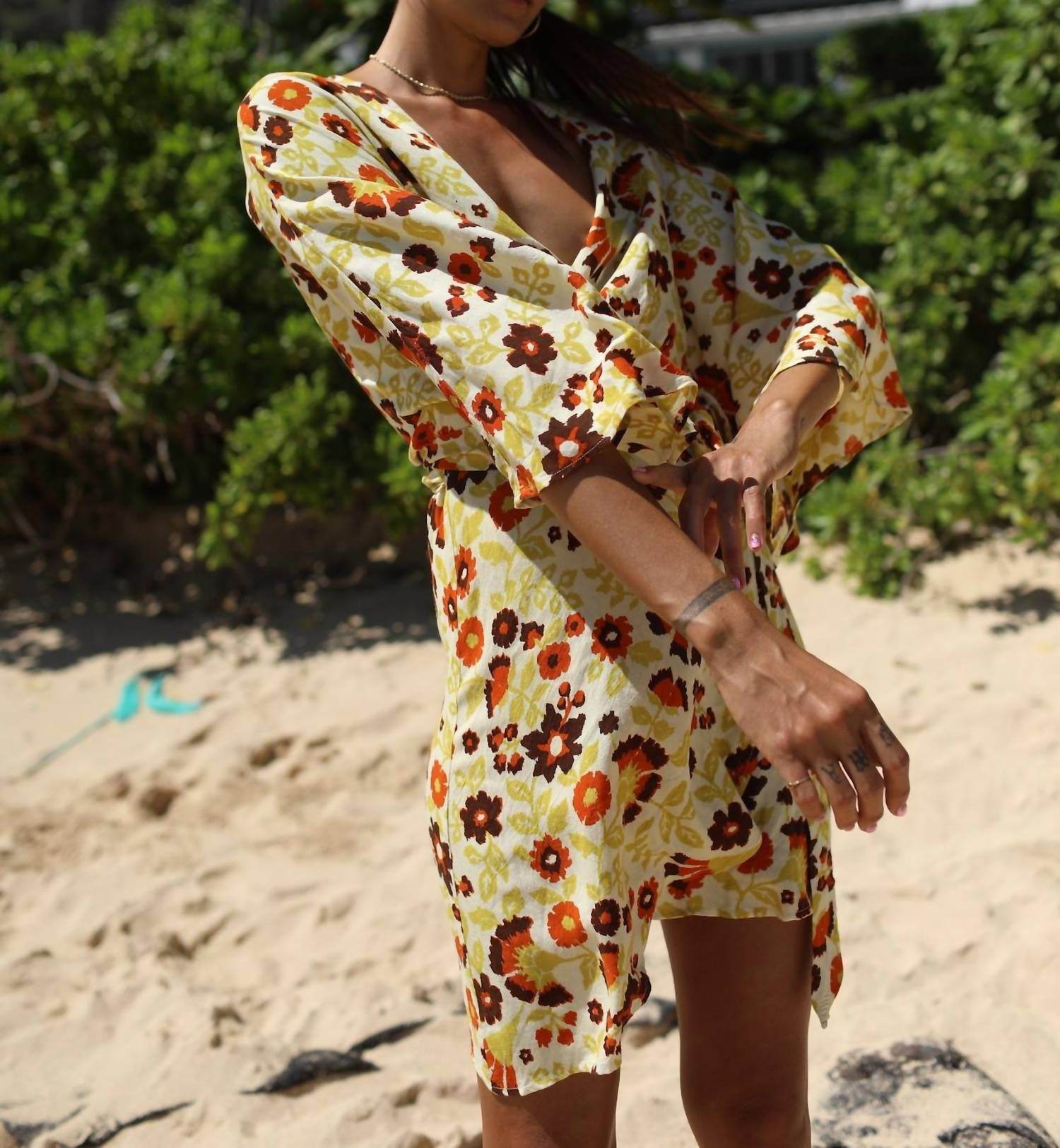 XIX Palms - Tulum Kimono Mini Dress - Rack Hunt