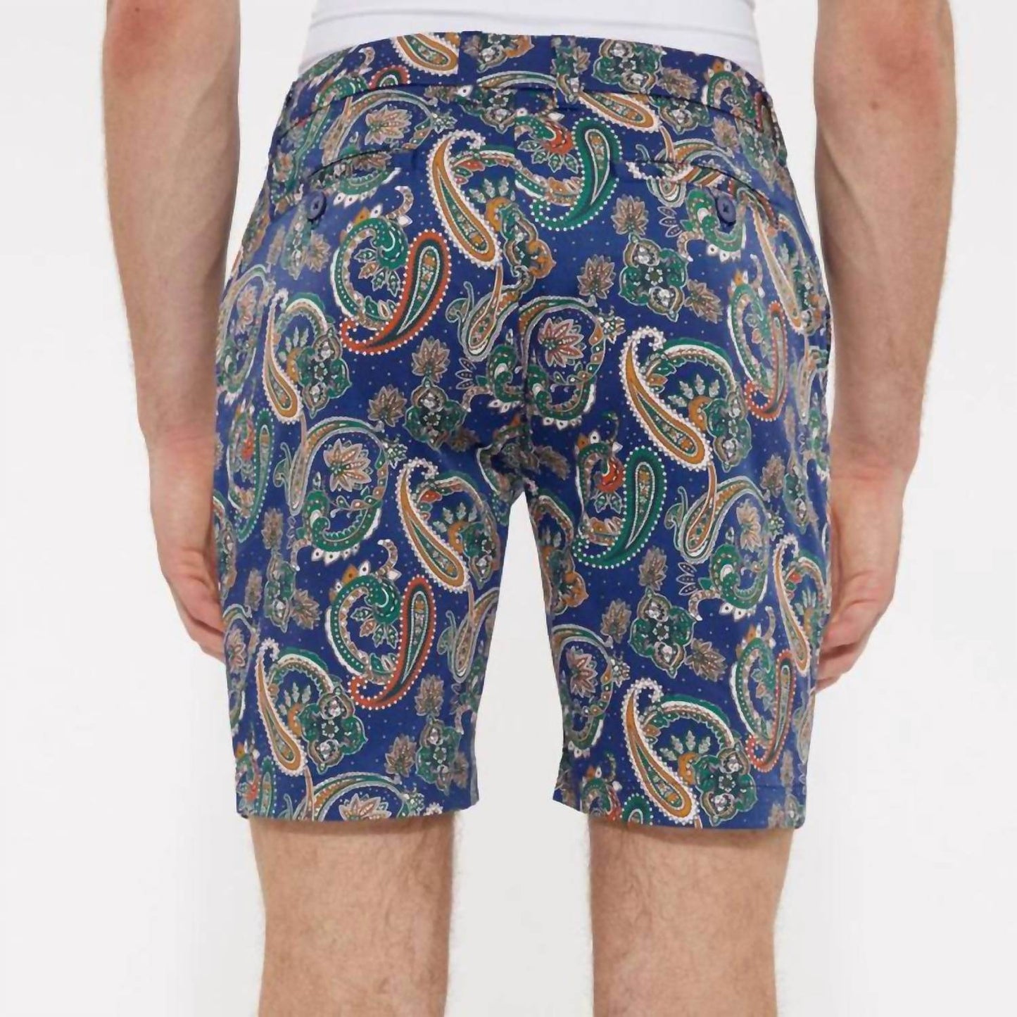 Postmarc - Men's Paisley Woven Printed Shorts - Rack Hunt